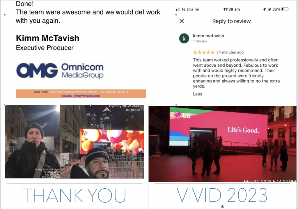 Event Asset Protection, Sydney Events, Darling Habour,